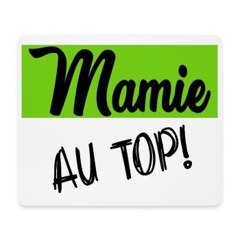 OMA. MUTTERTAG. ALLES GUTE ZUM OMA-TAG. ICH LIEBE DICH - Mousepad (Querformat) - Weiß - Vorne