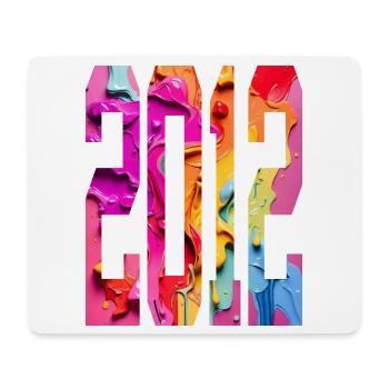 BUNT 14TH BIRTHDAY 2012 - Mouse Pad (horizontal) - white - Front