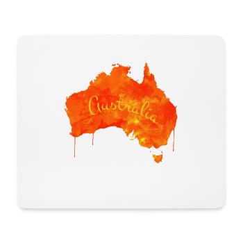 Australien - Mousepad (Querformat) - Weiß - Vorne