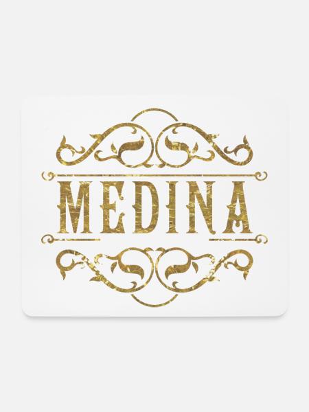 Medina gold - Mousepad (Querformat) - Weiß