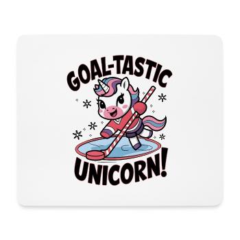 Goal-tastic Unicorn! - Mouse Pad (horizontal) - white - Front