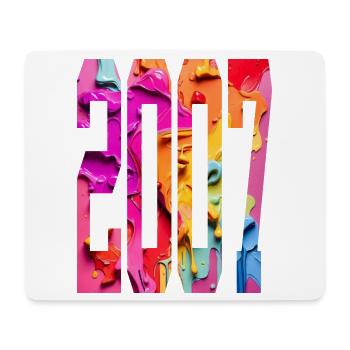 BUNT 19TH BIRTHDAY 2007 - Mouse Pad (horizontal) - white - Front