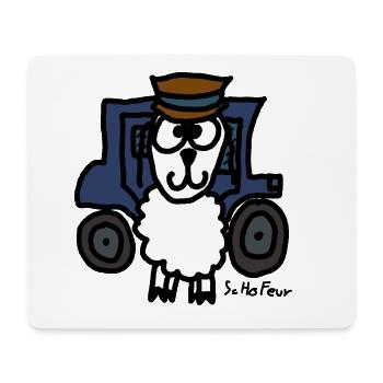 ScHoFeur - Mousepad (Querformat) - Weiß - Vorne