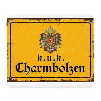 Vintage Österreich k.u.k. Charmbolzen - Mousepad (Querformat) - Weiß - Vorne