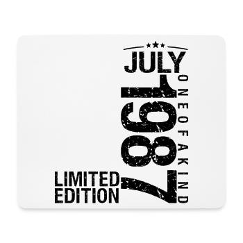 NDMO227Jubiläum 1987 Juli 1987 Juli 1987 - Mousepad (Querformat) - Weiß - Vorne