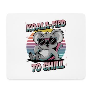 Koala-fied To Chill - Mouse Pad (horizontal) - white - Front