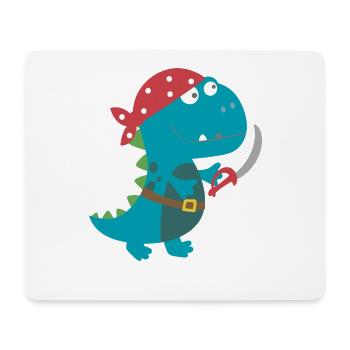 Dino Pirat costume de pirate costume Halloween Carnaval garçon - Tapis de souris (format paysage) - blanc - Devant