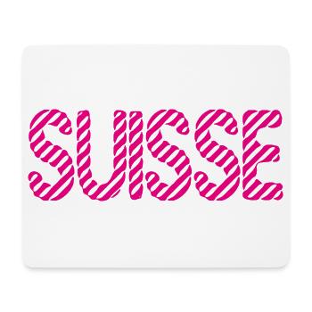 SUISSE. PAYS. GENEVE. HUMOUR. DRAPEAU. GENEVE - Tapis de souris (format paysage) - blanc - Devant