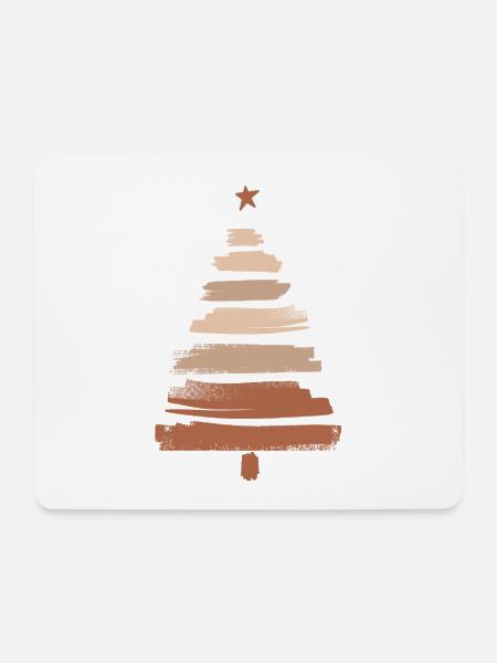 Christmas Tree - Mouse Pad (horizontal) - white