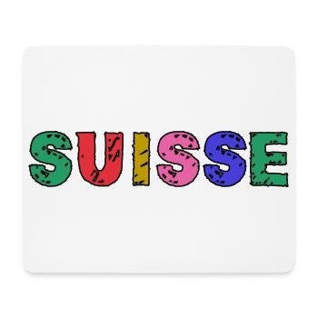 SUISSE. PAYS. GENEVE. HUMOUR. DRAPEAU. GENEVE - Tapis de souris (format paysage) - blanc - Devant