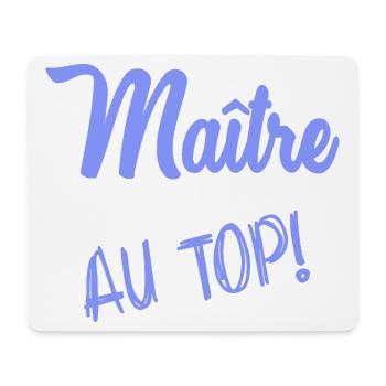 MEISTER - Mousepad (Querformat) - Weiß - Vorne