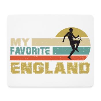 England Fußball Fussball Soccer 2022 - Mousepad (Querformat) - Weiß - Vorne