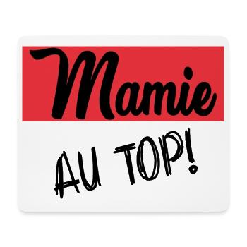 MAMIE. GRAND-MERE. FÊTE DES MÈRES - Tapis de souris (format paysage) - blanc - Devant