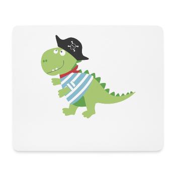 Dino Pirat costume de pirate costume Halloween Carnaval garçon - Tapis de souris (format paysage) - blanc - Devant
