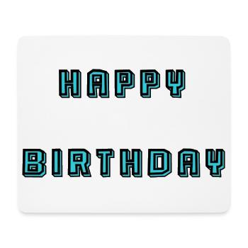 ALLES GUTE ZUM GEBURTSTAG. JAHRESTAG - Mousepad (Querformat) - Weiß - Vorne
