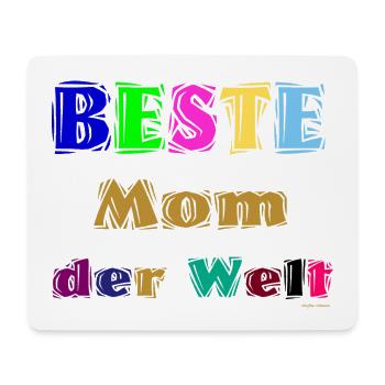 Beste Mutter der Welt - Mousepad (Querformat) - Weiß - Vorne