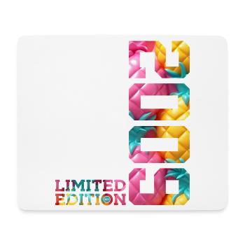 17TH BIRTHDAY LIMITED EDITION 2009 - Mouse Pad (horizontal) - white - Front