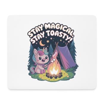 Stay Magical, Stay Toasty! - Mouse Pad (horizontal) - white - Front