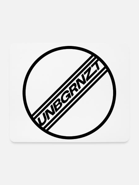 UNBGRNZT by Unlimited Apparel - Mouse Pad (horizontal) - white