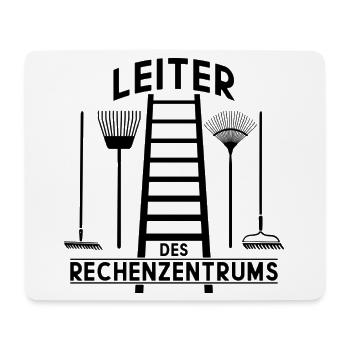LEITER DES RECHENZENTRUMS - Mousepad (Querformat) - Weiß - Vorne