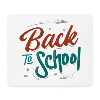 Back to school - Mouse Pad (horizontal) - white - Front
