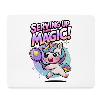 Serving Up Some Magic! - Mouse Pad (horizontal) - white - Front