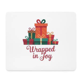 Wrapped In Joy - Mouse Pad (horizontal) - white - Front