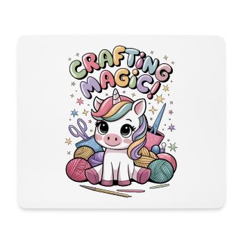 Crafting Magic! - Mouse Pad (horizontal) - white - Front