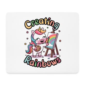 Creating Rainbows - Mouse Pad (horizontal) - white - Front