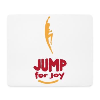 Jump For Joy par JoEp Skate - Tapis de souris (format paysage) - blanc - Devant