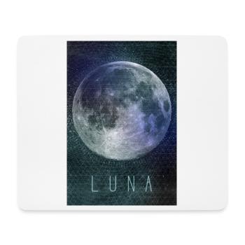 LUNA - Mouse Pad (horizontal) - white - Front