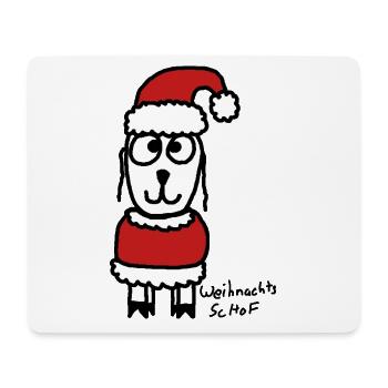 Weihnachts ScHoF - Mousepad (Querformat) - Weiß - Vorne