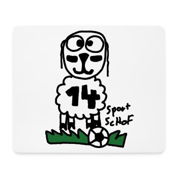 Sport ScHoF - Mousepad (Querformat) - Weiß - Vorne