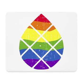 Augsburg Pine Nut LGBT LGBTQPlus - Mouse Pad (horizontal) - white - Front