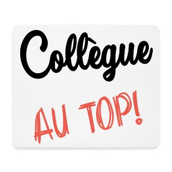 COLLEAGUE. START. EMPLOYMENT. HUMOR. MANAGER. CHIEF - Mouse Pad (horizontal) - white - Front