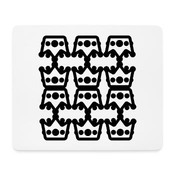 lampe-Type- design - Tapis de souris (format paysage) - blanc - Devant