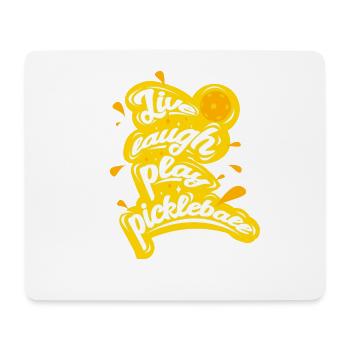 Pickleball Pickleball Spieler - Mousepad (Querformat) - Weiß - Vorne