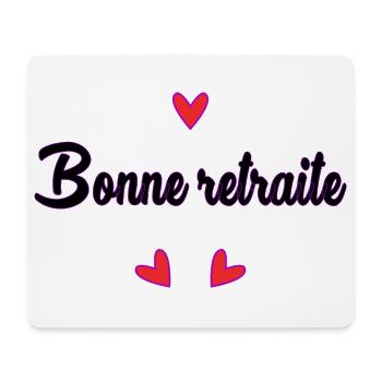 RETIREMENT. RETIREMENT. RETIRED. RETIREMENT - Mouse Pad (horizontal) - white - Front