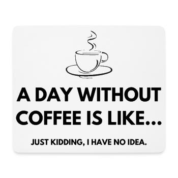 Morning grouch - Mouse Pad (horizontal) - white - Front