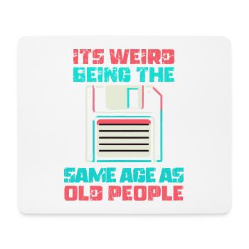 Jahrgang | Klassisch | Klassisch | Alt - Mousepad (Querformat) - Weiß - Vorne