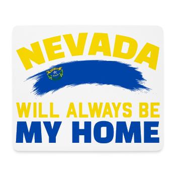 Nevada wird immer meine Heimat sein USA Amerika Ne - Mousepad (Querformat) - Weiß - Vorne
