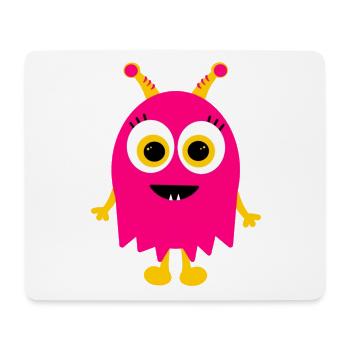 Monster - Mousepad (Querformat) - Weiß - Vorne