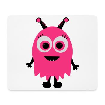 Monster - Mousepad (Querformat) - Weiß - Vorne