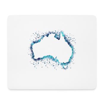 australien - Mousepad (Querformat) - Weiß - Vorne