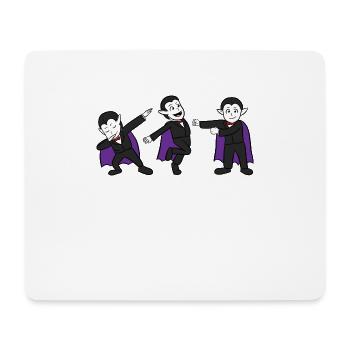 Dancing Vampire - Mousepad (Querformat) - Weiß - Vorne