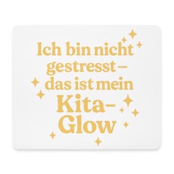 Ich bin nicht gestresst... (sonnengelb) - Mousepad (Querformat) - Weiß - Vorne