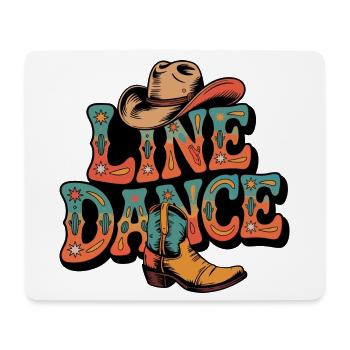Line Dance mein Hobby - meine Passion - mein Ding - Mousepad (Querformat) - Weiß - Vorne