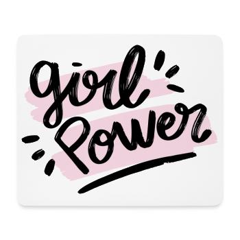 Frauenpower - Mousepad (Querformat) - Weiß - Vorne