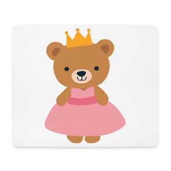 Prinzessin - Mousepad (Querformat) - Weiß - Vorne