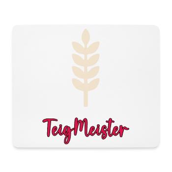 TeigMeister Brotlogo - Mousepad (Querformat) - Weiß - Vorne